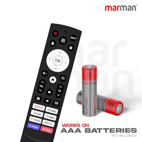 Image of marman Compatible with Hisense Smart Tv Remote Original L1786 Suitable for UHD 4K QLED TV Model ERF3M90H ERF3C90H ERF3T920H, Series 43E63N Q6N Non Voice Command Without Google Assistant !