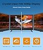 ZOSHING 22 Inch Smart TV,Small Television with HDMI Input,Built-in Digital Tuner/USB-Supports Wall-Mounted-for Bedroom,Kitchen,RV - Includes Remote Control(Black) (22INCH)