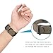 Fintie Bands Compatible with Samsung Galaxy Watch 3 45mm / Galaxy Watch 46mm / Gear S3 Classic/Frontier, Soft Woven Nylon Band 22mm Quick Release Adjustable Replacement Sport Strap, Desert Tan
