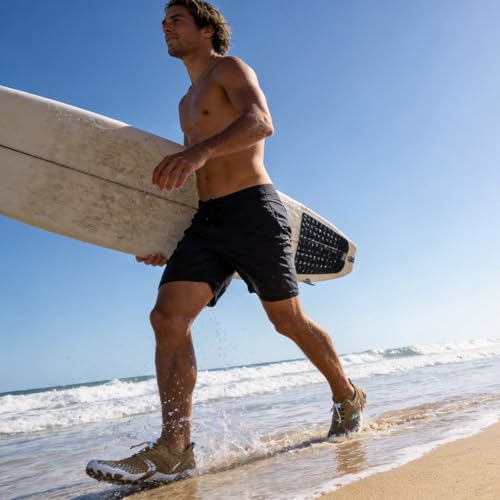 Image of Hike Breathable Barefoot Shoes Water Shoes Mens Women Quick Dry Aqua Outdoor Sports for Swim Pool Beach Surf Lightweight and Comfortable
