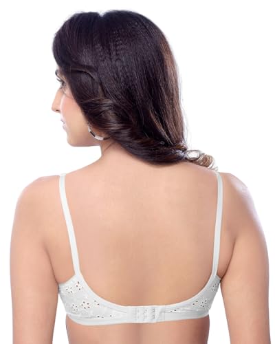 Image of Brida Italia Women's Cotton Minimizer Saree Bra | Full Coverage | Non-Padded, Wire-Free | Comfortable Daily
