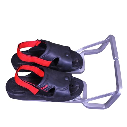 Image of 8 Meter Pole Climbing Shoes /Slippers - Heavy-Duty Footwear for Electrical, Supports Up to Anti-Slip Design for Maximum Safety and Comfort - widht Pole (3.4-4 inches) (Capacity - 700kg)