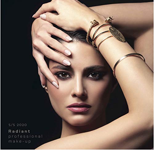 Radiant Professional Blush Color - Pressed Powder Compact Blusher In Matte & Pearly Shades - Suitable For Most Skin Types - Easy To Apply - 4 Grams - Plum (111) #TOP1