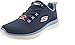 Skechers Women's Arch Fit Summits-Daily Flow Sneaker, Navy/Light Blue, 8