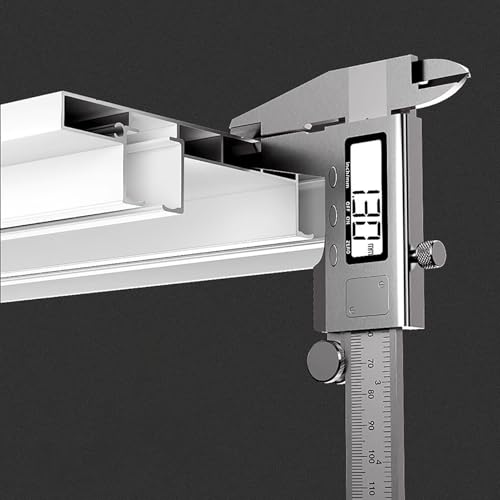 Cenefa decorativa de aluminio con fijación directa a techo libre de óxido 7