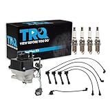 TRQ Spark Plug Kit 6 Piece Distributor Compatible with 1992-1995 Honda Accord 1992-1995 Prelude