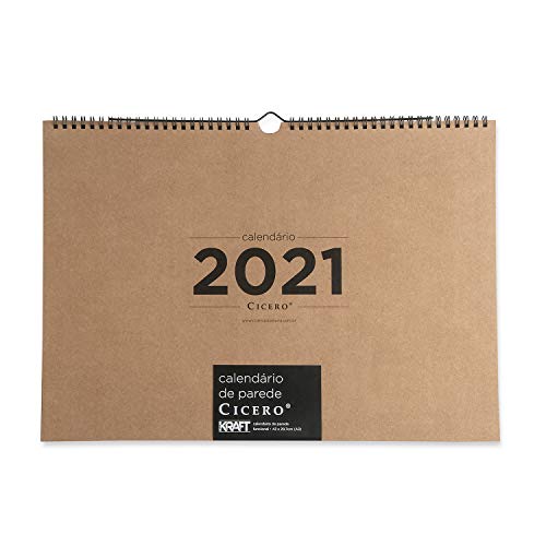 Calendário 2021 Kraft A3 (Grande), Cicero, 2970