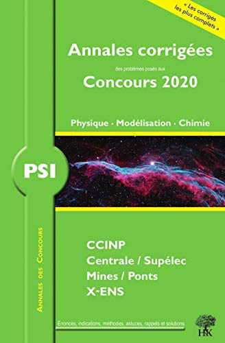 Télécharger Annales 2020 des prépas scientifiques, concours CCINP Mines Centrale Polytechnique : Physique, Mod PDF