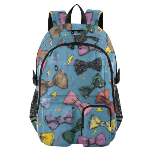 Mochila para laptop azul de caricaturas que protege los libros de tus niños
