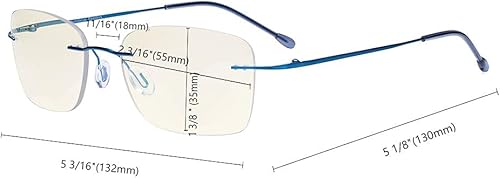 Miniatura 10 de Eyekepper Gafas de lectura de doble enfoque para lector de computadora sin marco