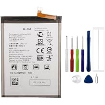 New Rechargeable Battery BL-T51 Compatible with LG LMK420 LM-K420 LMK420H LM-K420H LMK420E LM-K420E LMK420Y LM-K420Y with Tools