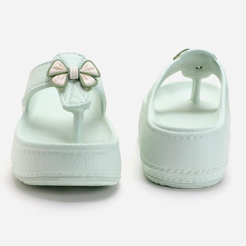Image of Richmen Women Summer Flip Flop Slippers Casual Pillow EVA Anti-Slip Sole Slide Slipper Indoor Bedroom Sandals for Women's & Girls