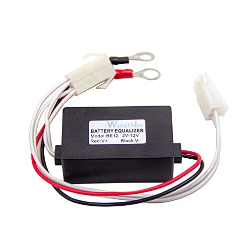 Deeoee BE12 Battery Equalizer with connecting wires and terminals