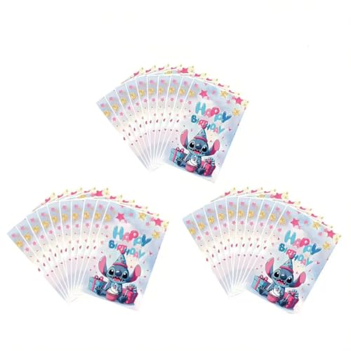 HANISNA For Stitch party gift bags 30PCS supplies and decorations. Perfect for cartoon parties ideal for kids and great for family events prizes.