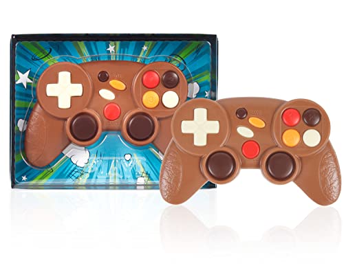 Kaffeehaus Diamant Schoko Game Controller - Spielcontroller aus Schokolade - Geschenkidee für Kinder, Erwachsene - alle Gaming Fans - Geschenk für Gamer zum Vernaschen Cover