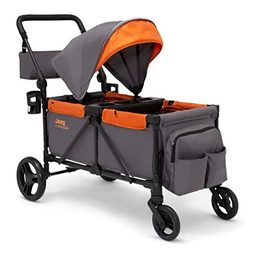 Best umbrella stroller for snow Jeep Sport All-Terrain Stroller Wagon