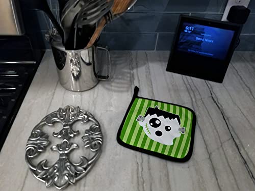 Par de agarraderas de cocina de Frankenstein para Halloween 4