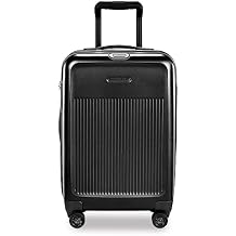 Briggs & Riley Sympatico Hardside Domestic Spinner Luggage, Matte Black, 22-Inch Carry-On