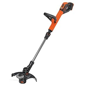 Black+Decker STC1820PCB Accu-grastrimmer (18 V 2,0 Ah, 28 cm maaibreedte, automatische draadverlenging (AFS) geschikt voor grotere oppervlakken, zonder accu en oplader)