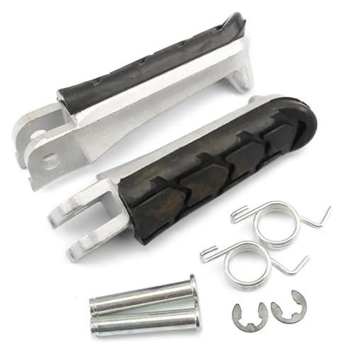 Repose Pieds pour H&ornet 250 600 pour CB250 CBR600F CB600F NC700Repose-pieds Avant en Caoutchouc pour Moto Repose-Pieds Pédales Pédale De Moto