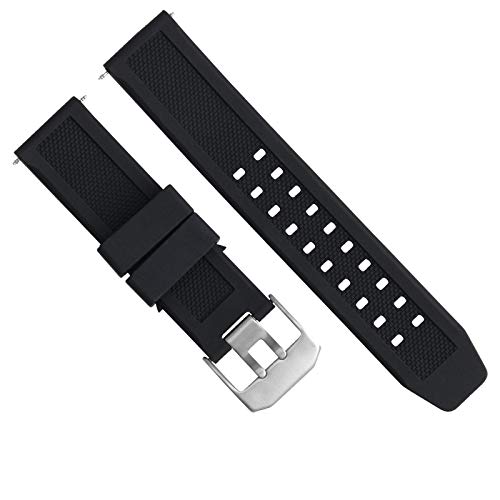 23Mm Rubber Watch Band Strap Compatible With 46Mm Luminox F-117 Nighthawk - 6402.Bo Watch #TOP15