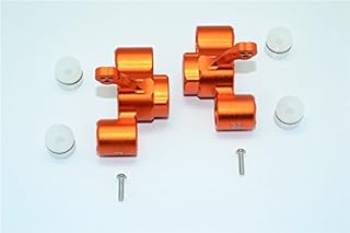 GPM Arrma 1/8 KRATON/Outcast/Notorious 6S BLX Aluminum Front Knuckle ARMS-8PC Set (Orange)