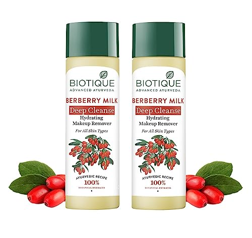 Image of Biotique Bio Berberry Hydrating Cleanser For All Skin Types, 120Ml (Pack Of 2)