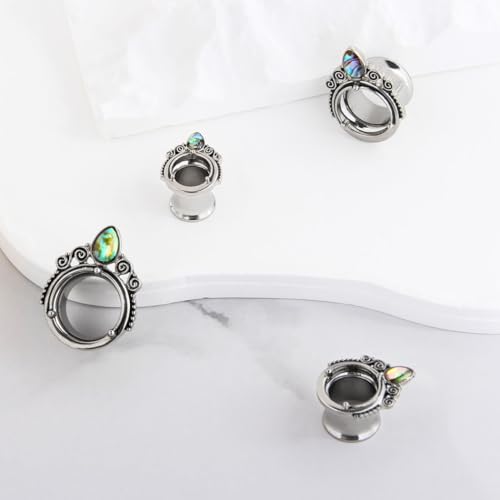 LOMISS ALARGADOR AÇO CIRÚRGICO INDIANO COM MADREPÉROLA (8MM)