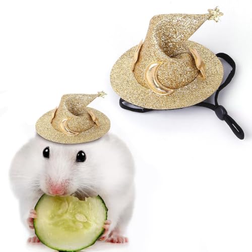 Sombrero de Animales pequeños, Sombrero de hámster | Sombrero de Mago para Disfraz de para hámsteres | pequeño y y Creativo para Disfraz de Mascota, para Conejillos de Indias, Chinchillas y h