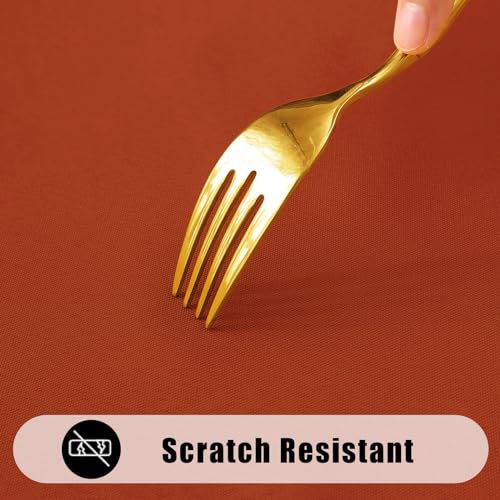 Smiry Rectangle Table Cloth, Waterproof Anti-Scratch Polyester Tablecloth thumb #2