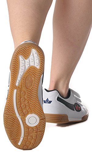 Lico Unisex Kinder Bernie V Hallenschuhe, Weiß Marine, 29 EU – Ansicht 2