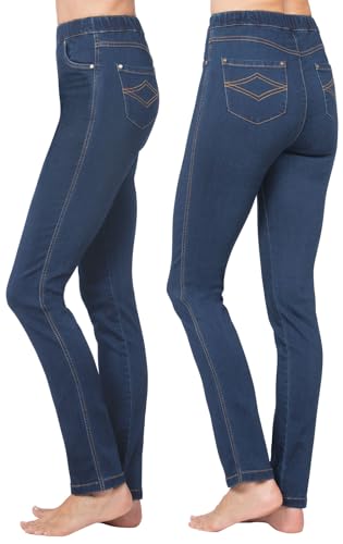 PajamaJeans Jeggings for Women - Womens High Waisted Jeans, Vintage, 3X2