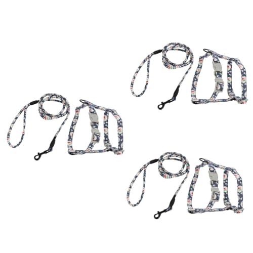 Harnais pour chiens et corde traction anti-traction pour sortie - 2