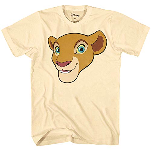 Disney Lion King Nala Face Costume T-Shirt Animal Kingdom (Nala Khaki X-Large)