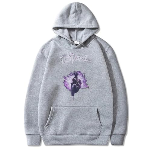 GEPLUM ‌Felpa con Cappuccio E Stampa del Cantante Lil Uzi