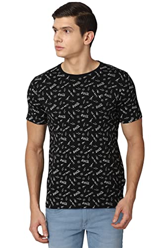 Image of Van Heusen Men's Cotton Slim Fit T-Shirt