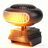 LAISANIM 2026 Portable 21V Car Heater and Defroster, 170W Fast Heating and Cooling Fan, Battery Powered Car Heater for Windshield Defogger, Car Heaters for Vehicle Car RV SUV