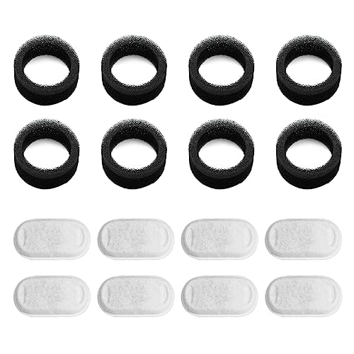Filtros para fuente de agua para gatos HIFROM 8 piezas