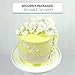 Sugar Blossom Cake Spray – Gumpaste Flowers for Cake Decorating – White Cherry Blossoms with Green Leaves – 1 Count by Chef Alan Tetreault
