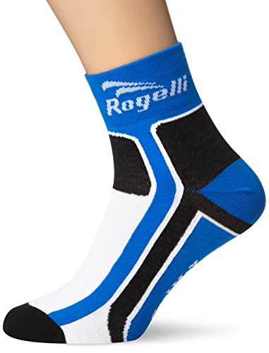 RCS Rogelli - Calcetines para hombre, Hombre, color Blue/Black/White, tamaño 40 - 43