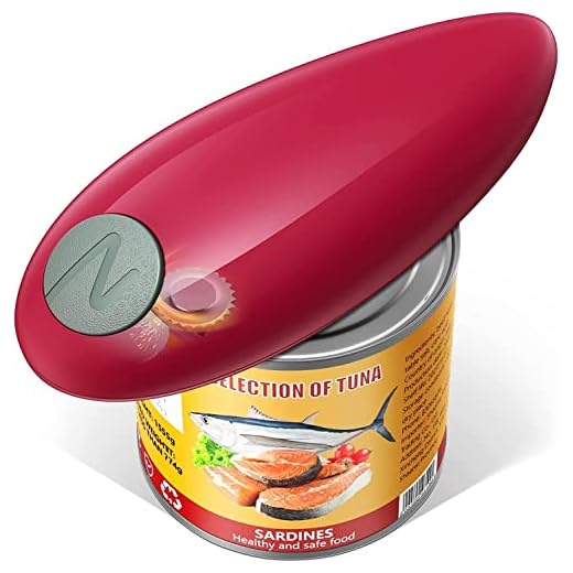 Electric Can Opener, One-Touch Automatic Hands-Free Can Opener with Smooth Edge for Arthritis and Seniors, Restaurant Can Opener Best Kitchen Gadget for Home Use