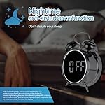 joujong Extra Loud Twin Bell Alarm