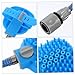 KOMBIUDA 1 Set Durable Pet Shower Sprayer with Massage Brush for Dogs Bathing Nozzle and PVC Hose for Grooming and Pets Effortlessly