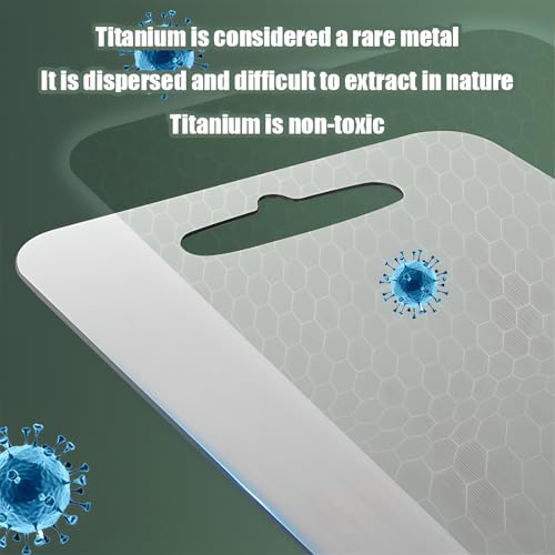 Tablero de corte de titanio multifuncional con acabado premium de doble lado y espesor de 1.5mm 6