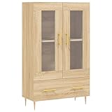 Grand espace de rangement : le buffet offre un grand espace de rangement pour ranger vos objets du quotidien, les gardant bien rangés et à portée de main.