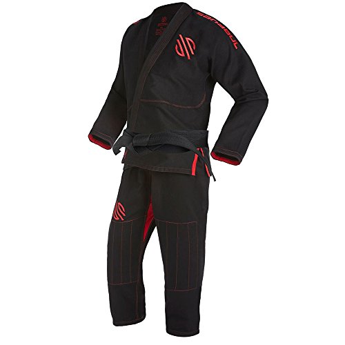 Sanabul Essentials V.2 Ultra Light Pre Shrunk BJJ Jiu Jitsu Gi (Black, A2) See Special Sizing Guide