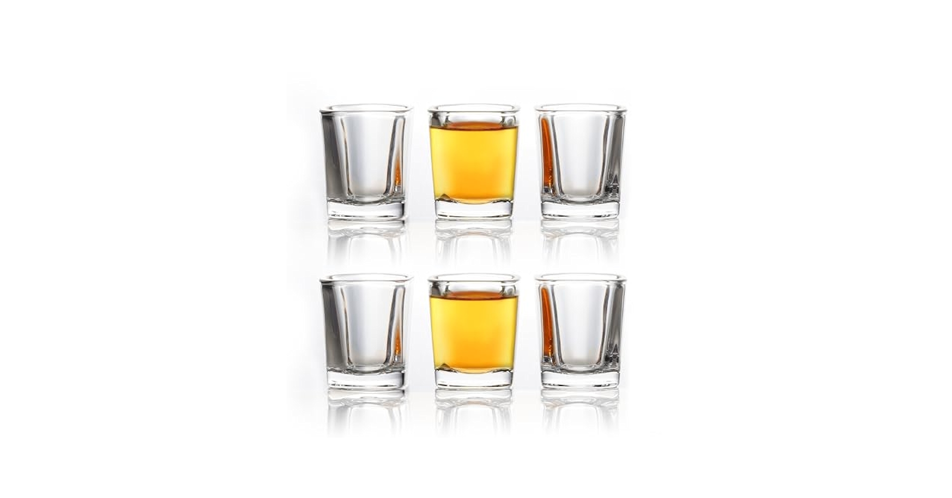 QMI DRY GLASS 50ml 20本SET Green water and long drink glass from Bohemian lead-free