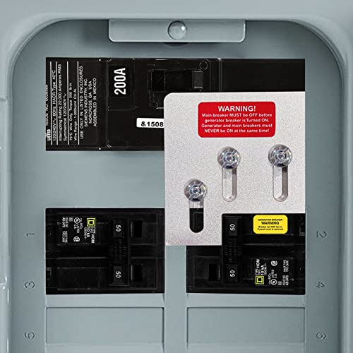 Kit de enclavamiento para generador con separación de 1 3/8 para paneles de 200A 2