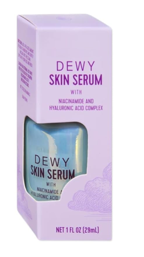 Trade Jo's Dewy Skin Serum Niacinamide and Hylaronic Acid Complex ~ Pack of 1 TJs Trader.Joes