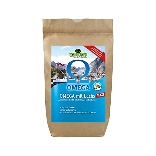 Produktbild von Schecker Hundefutter Omega mit Lachs - 12 kg